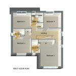 Leven 3D First Floor Plan