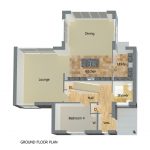 Orrin 3D Ground Floor Plan