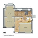 Tamar 3D Ground Floor Plan