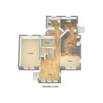 Kestrel 3D Ground Floor Plan