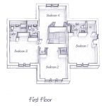 Inverarish Sketched First Floor Plan