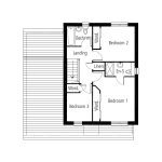 Beech (Option one) First Floor Plan