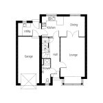 Beech (Option one) Ground Floor Plan