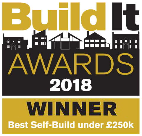 2018 BuildIt Awards - WINNER Best Self-Build Under £250