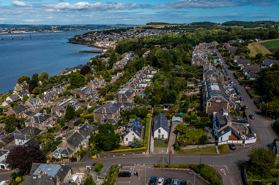 Castlebrae Case Study - Aerial View Horizon